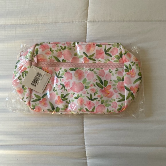 Colorful Flower Makeup Pouch - Picture 2 of 2